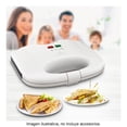 thumbnail image 4 of Sandwichera T-Fal 1 a 2 Porciones Blanco Sandwichera SM2111MX, 4 of 4