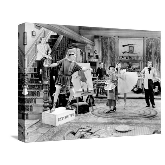 Art.com You Can't Take It With You, 1938 Stretched Canvas Print Wall Art, 16" x 12"