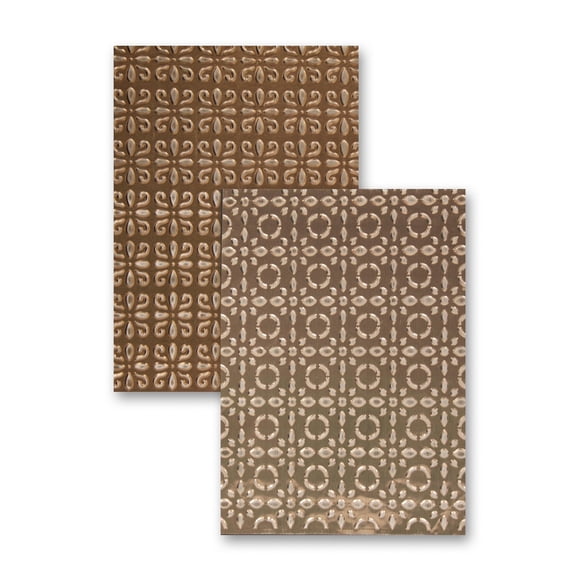 Spellbinders EL-001 M-Bossabilities Reversible Embossing Folder, Elite