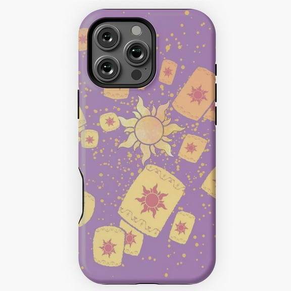 Tangled Lanterns Light Phone Case for iPhone 16 15 14 13 12 11 Pro Max M890331