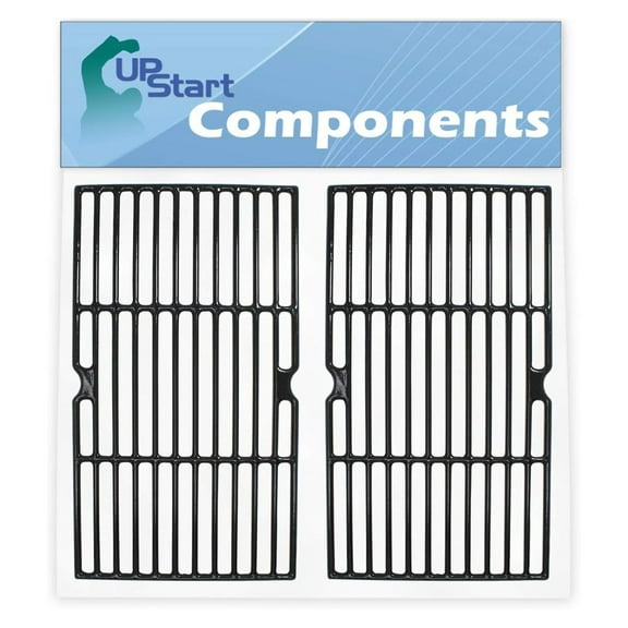 2-Pack BBQ Grill Cooking Grates Replacement Parts for Savor Pro GD4205S-M - Compatible Barbeque Cast Iron Grid 16 3/4"