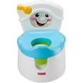 thumbnail image 4 of Asiento de entrenamiento para ir al baño Fisher-Price para niños pequeños que aprenden a tirar la cadena, 4 of 6