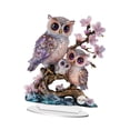 thumbnail image 4 of Adorno de mesa con diseño de animales en 2D para el Día de la Madre, ideal para la entrada de un armario. Signo de búho, 4 of 9