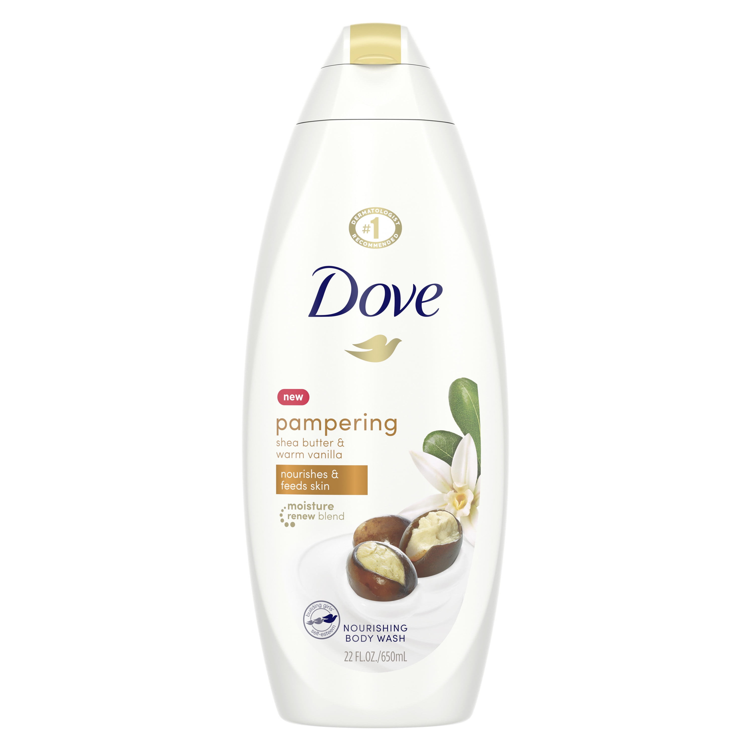 Dove Purely Pampering Shea Butter with Warm Vanilla Body Wash, 22 oz