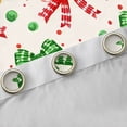 thumbnail image 4 of Manfei Cute Cartoon Bowknot Curtains Pack of 2 (42x84 Each),Colorful Bow Tie Curtains Blackout,Red Green Beige Bedroom Curtains For Girl,Breathable Home Decor, 4 of 6