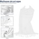 thumbnail image 3 of Bufanda Bluelander de Invierno para Mujer, Blanco, 3 of 5