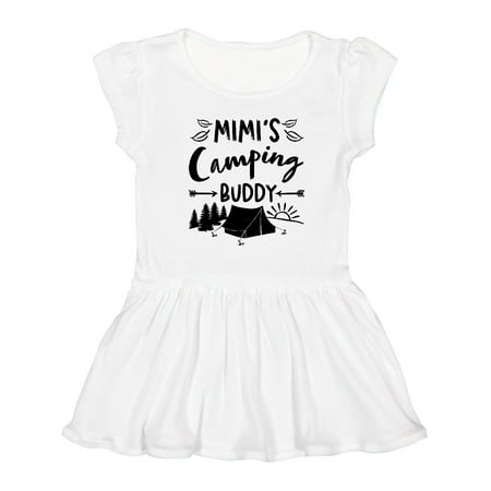 

Inktastic Mimis Camping Buddy Girls Toddler Dress