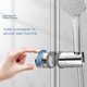 thumbnail image 4 of Monstrate Soporte de varilla de elevación de baño deslizador de riel de ducha ajustable Juegos de accesorios de baño Gris Monstrate HA007107-02, 4 of 6