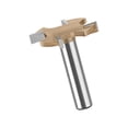 8mm Professional Woodworking Router Bit 4 Blade T Slot Design Enhancing ...