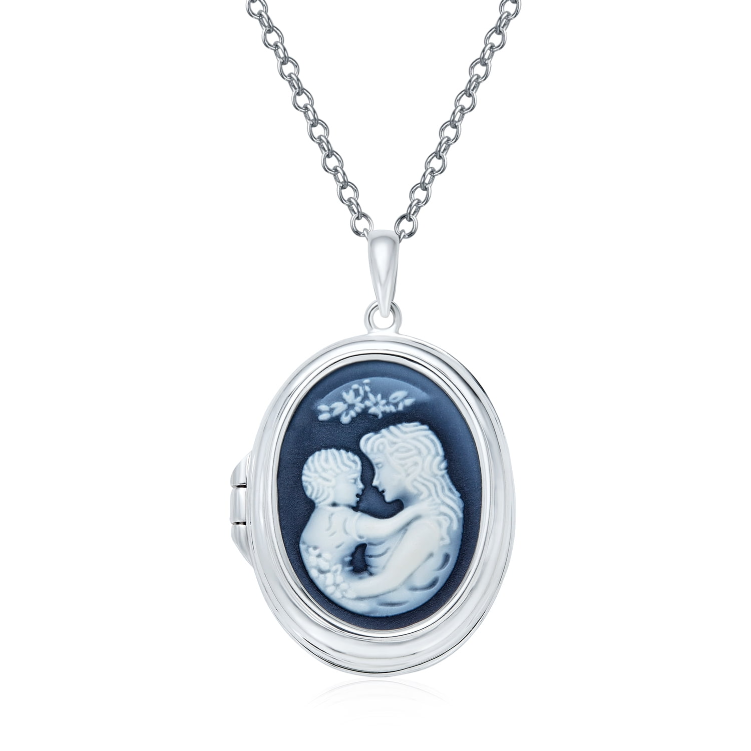Royal Child Engraving Pendant by Faith Life 925 Sterling Silver Jewelry for Personalizing