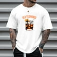 thumbnail image 2 of T-shirt Décontracté Ample à Col Rond à Manches Courtes pour Hommes, Imprimé, Populaire, 2 of 4