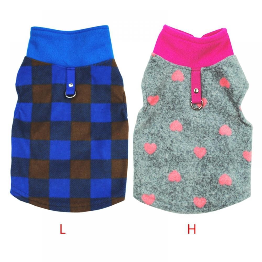 Pet Dog Vest Clothes Pet Autumn Winter Costume Warm Dogs Pets Clothing