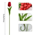 thumbnail image 4 of Tulips Decor,Reusable Real Touch Flowers for Wedding,Plastic Red Bouquet for Mothers Day Decor,Flowers Bouquets Arrangements for Wedding,Party, 4 of 6