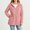 Pink, variant on OGLCCG Girls Fleece Jacket with Hood Full Zip Fuzzy Sherpa Coat Long Sleeve Fall Winter Outwear with Pockets,Drawstring Waist(Pink,6-7 Years)