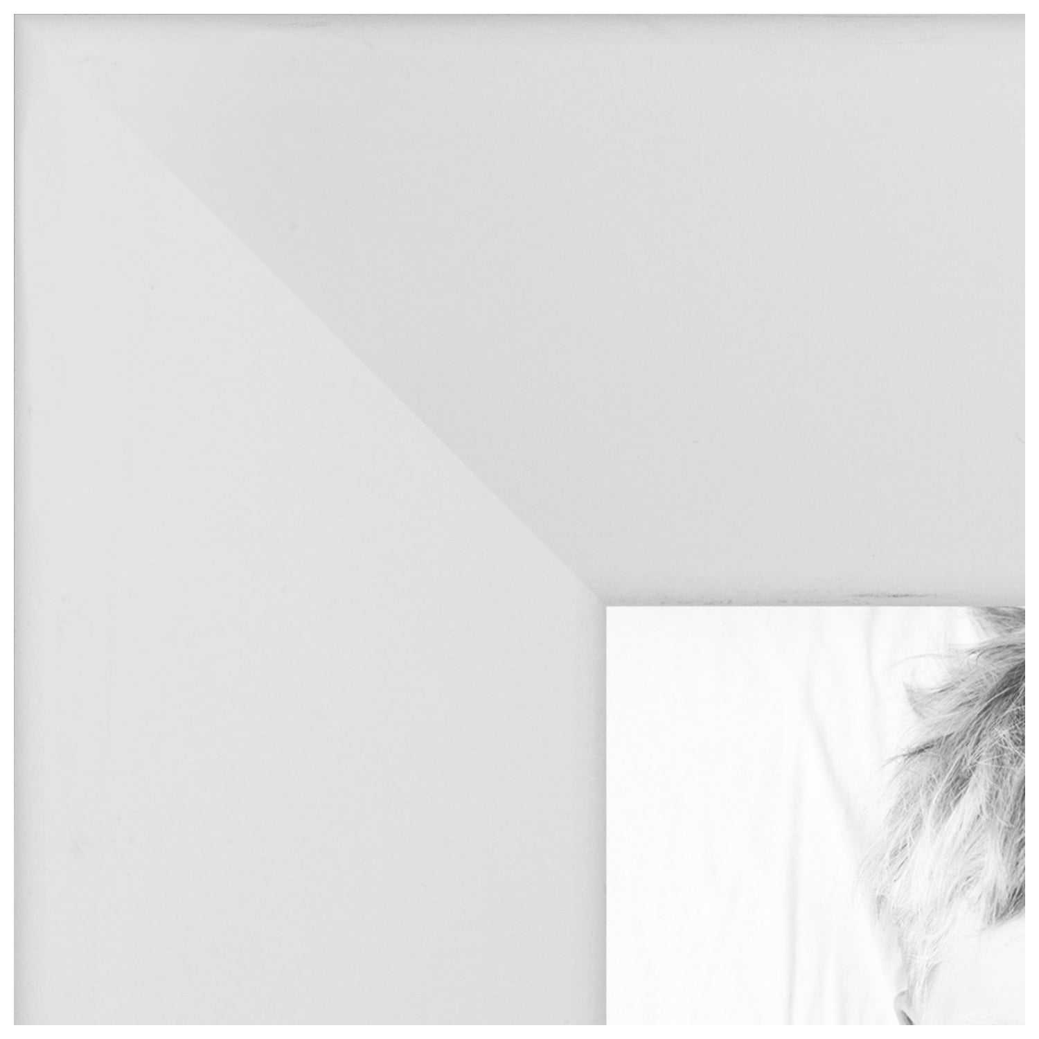 ArtToFrames 18x22 Inch White Picture Frame, This White Wood Poster