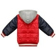 thumbnail image 2 of Richie House Boys' Contrasting Padding Jacket RH1130-A-3/4, 2 of 2