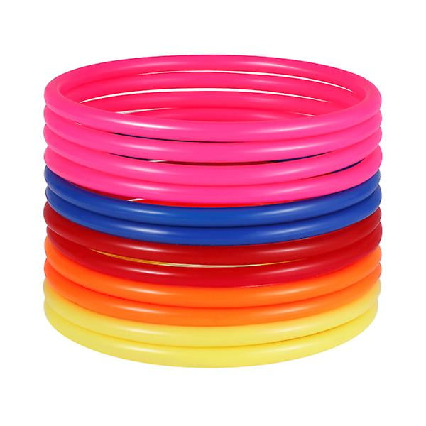 24 Pcs Kids Educational Toys Throwing Toy Toss Rings Game Toss Rings Throwing Rings Kids