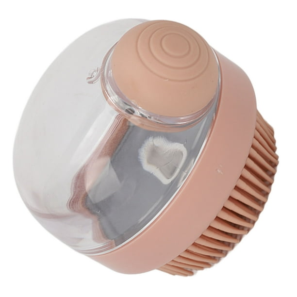 Cepillo Del Masaje Del Silicón, Dispensador Exfoliante Del Champú Del Depurador De La Ducha Higiénico Suave Para El Baño