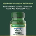 thumbnail image 3 of Multivitamínico Nature's Bounty de alta potencia para hombre, 100 cápsulas, 3 of 8