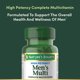 thumbnail image 3 of Multivitamínico Nature's Bounty de alta potencia para hombre, 100 cápsulas, 3 of 8