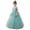 Green, variant on MAIHAN Girl Dress for Wedding Pageant Tulle Ball Gown Prom Kids Princess Birthday Party Bridesmaid Maxi Dresses(Pink,11-12 Years)