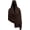 Brown, variant on Medieval Black Padme Cape Shawl Post Apocalyptic Cloak Black Hooded Cowl