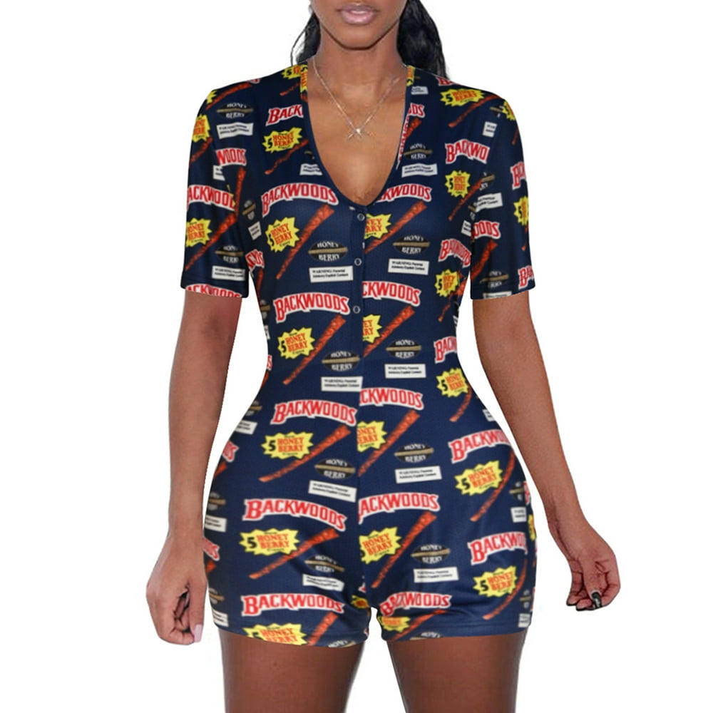 FOCUSNORM FOCUSNORM Women's Short Sleeve V Neck Bodycon Stretch