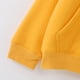 thumbnail image 5 of Gibobby Sudaderas para niños pequeños, playera de algodónNiñas Niños Invierno Manga Larga Bolsillo Sudadera Con Capucha Tops Sudadera Ropa Color Sólido(Amarillo, 4-5 Años), 5 of 5