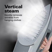 Hamilton Beach Clothing Iron, Steam Iron for Clothes with Stainless Steel Soleplate and Retractable Cord
