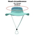 thumbnail image 3 of Wide Brim Sun Hat, UPF 50+ UV Protection Waterproof Packable Bucket Hat for Men & Women, Fishing Hiking Beach Garden, 3 of 4