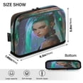 thumbnail image 3 of Vertical Pencil Case Pencil Bag Pencil Cases Large Capacity Storage Pencil Box Paintbrush Box Office Supplies Box Cyberpunk Women, 3 of 7