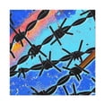 thumbnail image 2 of "Rusty Razor Fence" - Canvas, 2 of 25