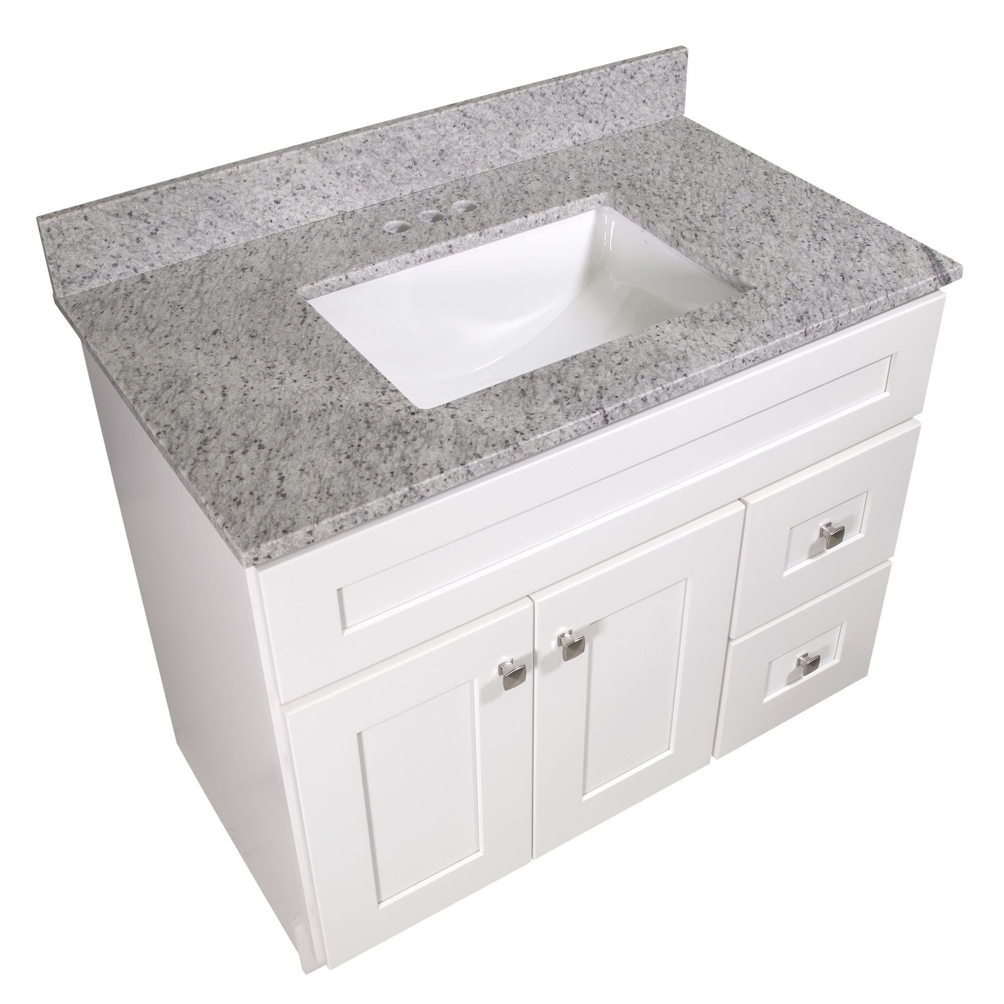 Design House 563346 Granite Single Bowl Vanity Top 37x22 Kashmir White Walmart Com Walmart Com