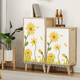 thumbnail image 5 of Cortina de gabinete de cocina estilo persiana cortina pequeña a prueba de polvo sin agujeros cortina de velcro cortina de puerta cortina de tela divisoria, 5 of 6