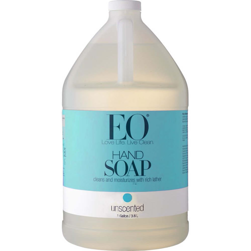 EO Hand Soap Refill, Unscented, 128 Fl Oz
