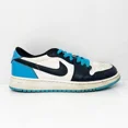 thumbnail image 1 of Ni - ke Ni - ke Boys Air Jordan 1 CZ0858-104 White Basketball Shoes Sneakers Size 6.5Y, 1 of 5