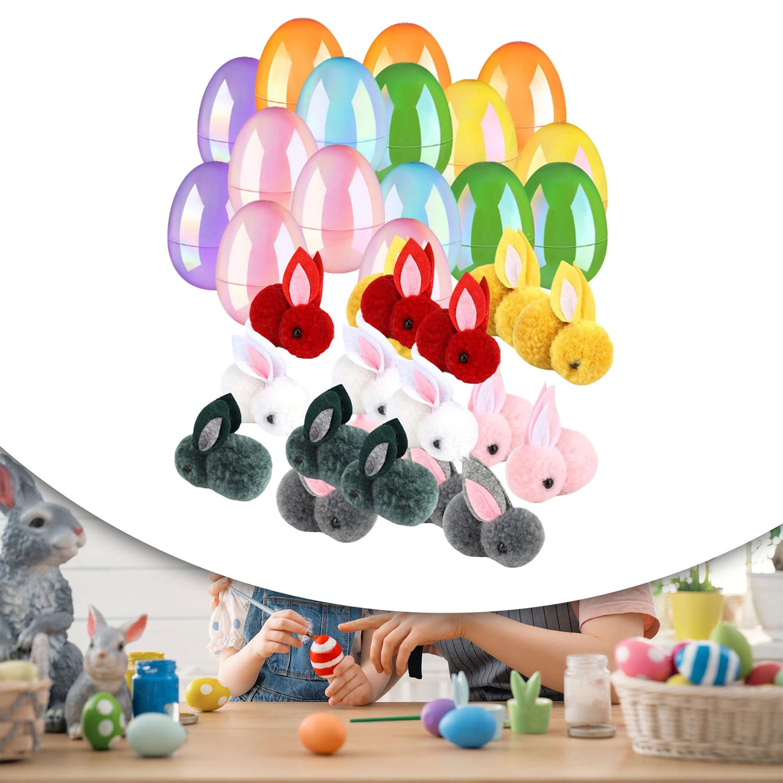 balikha Colorful Easter Eggs Easter Basket Fillers Inside Toys Party Favors, Easter Eggs, Easter Basket Stuffers for Adults Kids , 16 Eggs