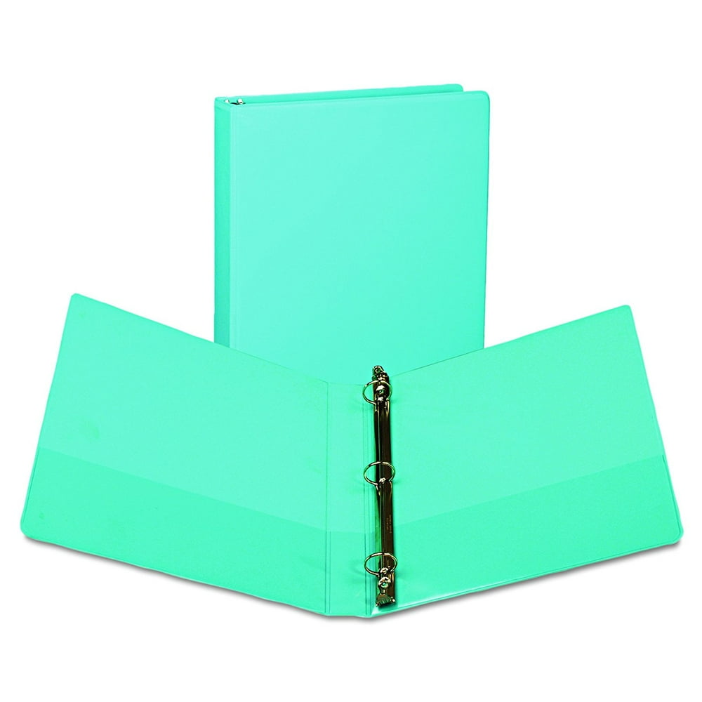 Durable Fashion Color 3 Ring Binder, 1 Inch Round Rings, Customizable