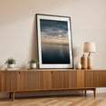 thumbnail image 2 of Tyrrhenian Sky - Positano Campania Italy Photography Black Framed Wall Art Print 20 x 30 inches, 2 of 8