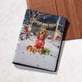 thumbnail image 5 of Happy New Year 2026 Bloodhound Holiday Balloons Party Snow Travel Passport Wallet Dog Lover PU Leather Passport Holder Cover - 13018, 5 of 5