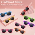 thumbnail image 4 of Gafas de sol ASTARON Neon Party Favors, 16 unidades, para niños y adultos, 4 of 7