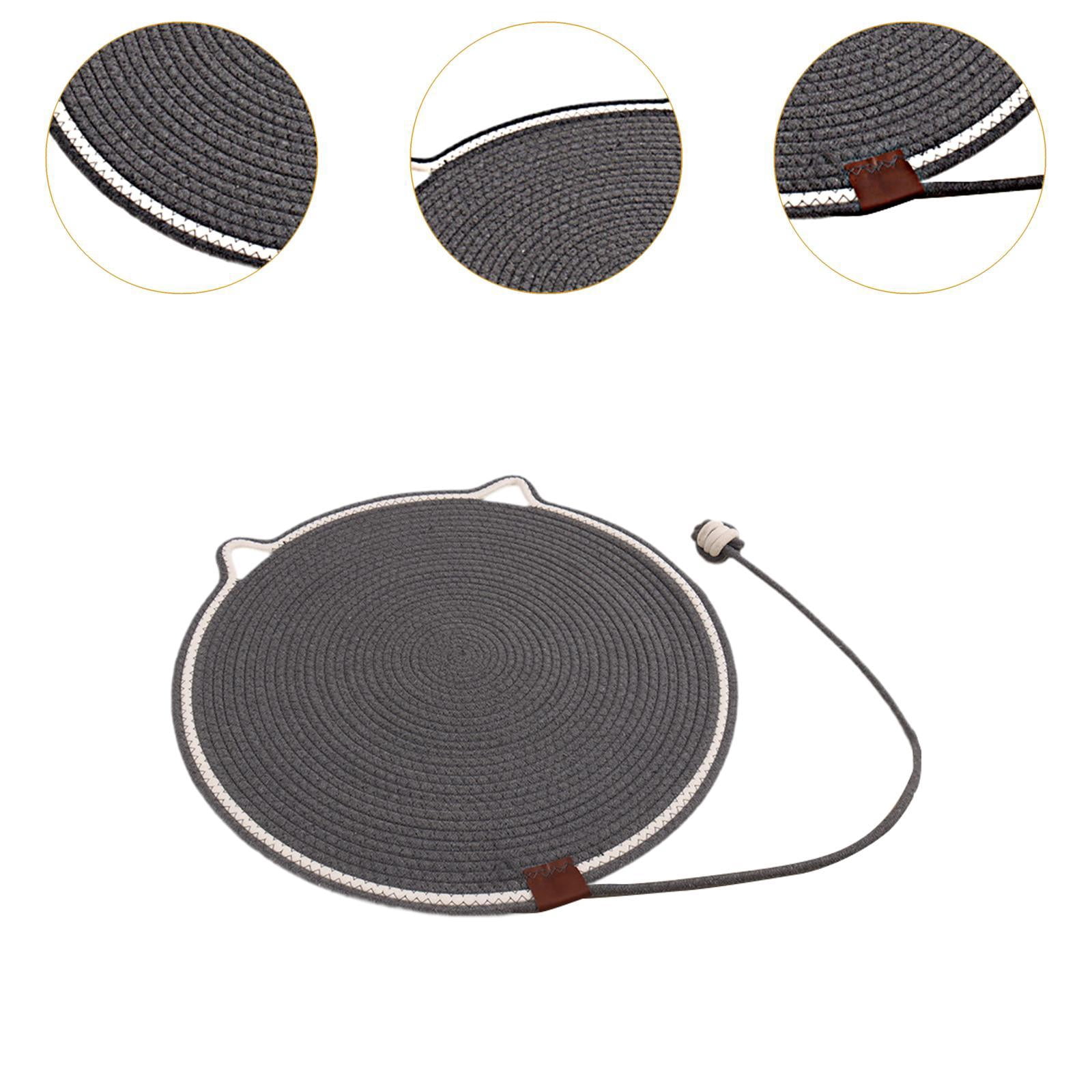 Bvdfgk Cat Scratch Mat Cat Scratch Pad Pet Supplies Grinding Claws Protecting Furniture gray