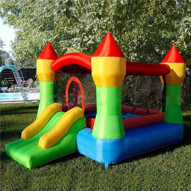Outdoor Inflatable Mighty Moonwalk Bouncer Bounce House Castle Jumper