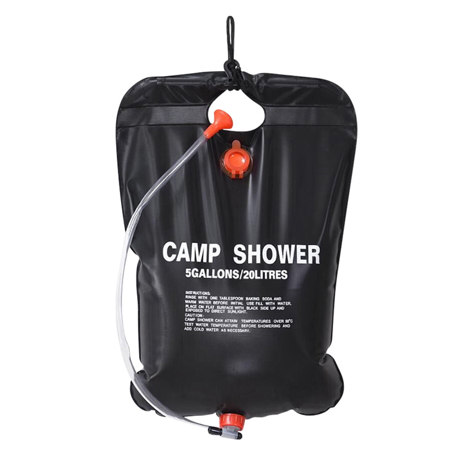 Summit Solar Shower 20 Litres Camping Outdoor Portable Shower Bathing Water Bag 