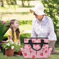 thumbnail image 5 of Strawberry Pine Print Garden Tool Bag with 10 Pockets Easy Access Garden Tote, 5 of 5