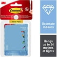 thumbnail image 2 of Command Plastic 17026CLR-VP Decorating Clips, 40, Clear, Count, 2 of 8