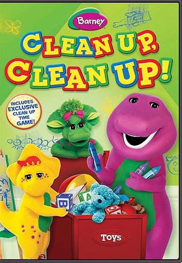 Barney: Clean Up, Clean Up! (DVD) - image 2 of 2
