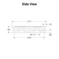 thumbnail image 2 of Patas de goma Linear Motion Labs 1,3 x 7,1 x 1,3 cm de alta resistencia, 2 of 5