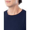 thumbnail image 5 of Fruit of the Loom Men's Jersey Knit Top and Flannel Pajama Pants Set, 2-Piece, Sizes S-5XL, 5 of 11