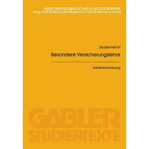Unfallversicherung, (Paperback)